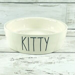 Rae Dunn Ceramic "Kitty" Cat Bowl Artisan Collection By Magenta